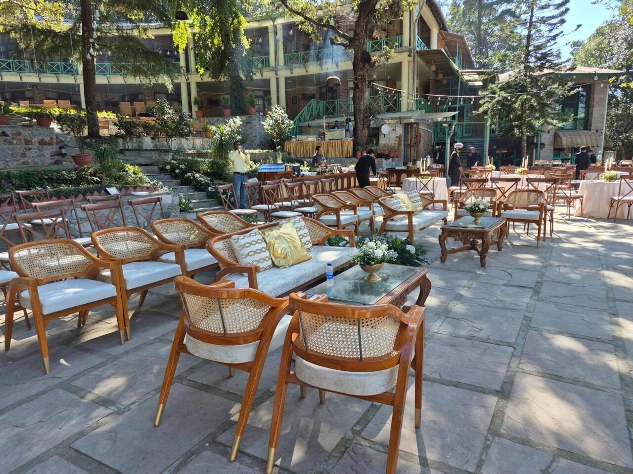 Destination wedding in Haldwani - luxury sunset reception