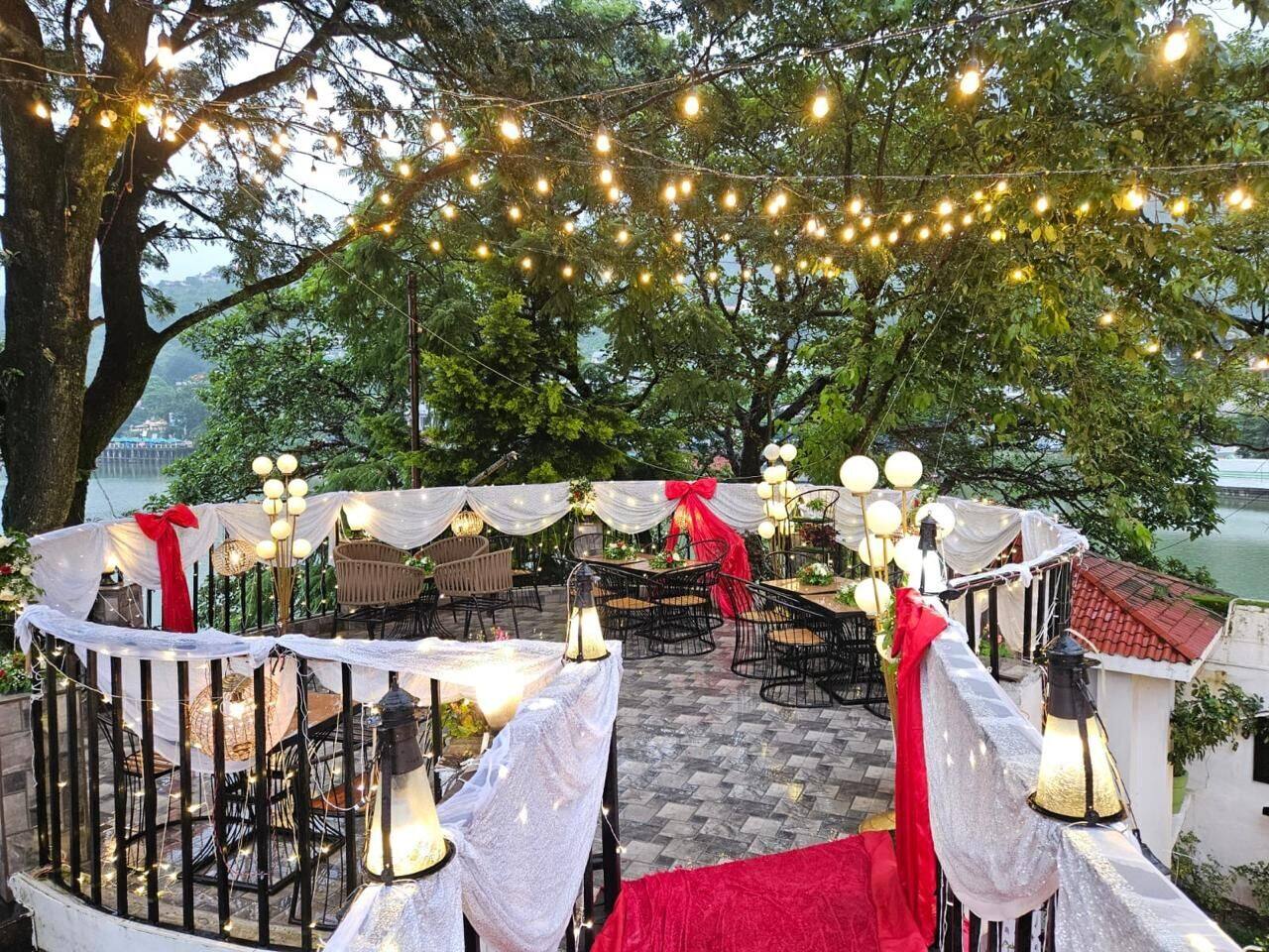 Elegant wedding decor and venue setup